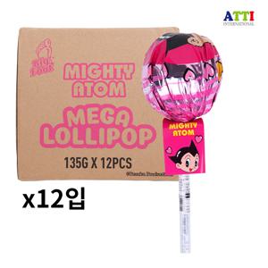 마이티 아톰 메가롤리팝 135g x 12입 BOX