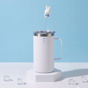 미피 마린 아이스 캔 텀블러 600ml (+빨대, 빨대캡)