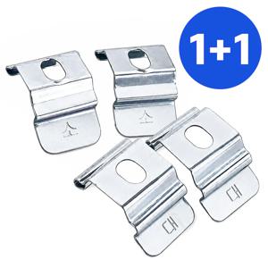 코텍 1+1 벽고정 커튼꺽쇠(소3P C7997) 스냅 커튼레일