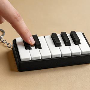 악기 건반 피아노 클릭커 키링 열쇠고리 키캡 딸각이