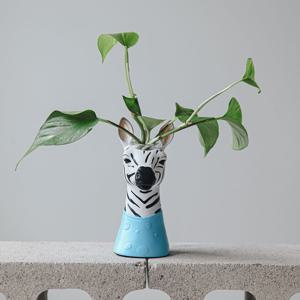 스킨답서스 얼룩말 diy 수경화분