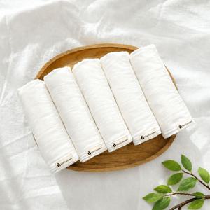 부드러운 순면 100% 소창 수건 타올 집들이 선물 6겹 프리미엄 타월 (5장/10장)