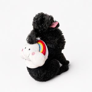 강아지 구름 가방 하네스 소형 산책 백팩 가슴줄