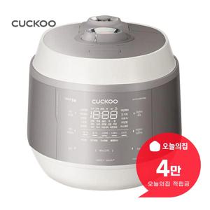 [렌탈] 트윈프레셔 전기밥솥 10인용 그레이스 화이트&실버 CRP-KHTS1060FWM