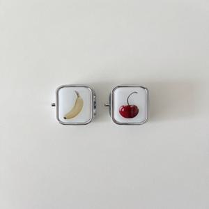 체리&바나나 미니 틴케이스 보관함