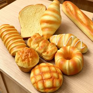 리얼빵말랑촉감스퀴시 말랑이 모찌볼 스퀴시 스트레스볼