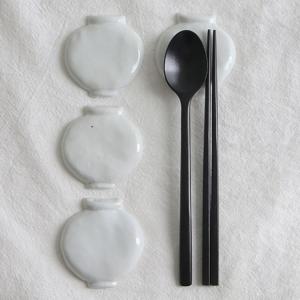 달항아리 수저받침 커트러리 젓가락 받침대
