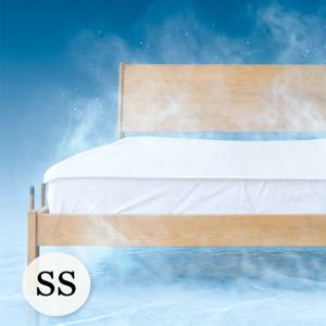 똑딱이 냉감쿨링 Link Fit Ice 침대패드 단품 SS/Q/K/KK