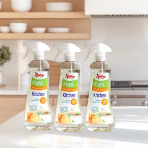 독일 오가닉 오렌지 키친 클리너 500ml 3개 주방 찌든때 전자레인지 후드 냉장고 청소