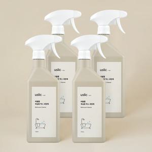 욕실 락스 세정제 물때 핑크곰팡이 제거 750ml 4개