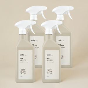 뿌리는 곰팡이 제거제 욕실 벽지 줄눈 청소 750ml 4개