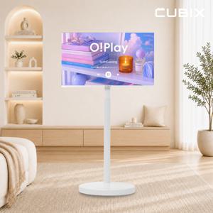 무빙큐빅스 무선 삼탠바이미 프리미엄 Air 60cm(24인치) FHD QLED 이동식 TV