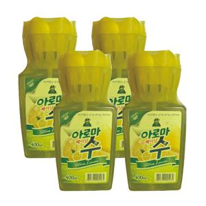 아로마 수 방향제 시트러스 레몬 400ml x 4개