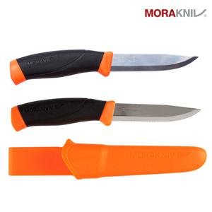 모라나이프 컴패니언 100mm (오렌지) 민자날 톱니날