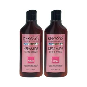 케라시스 케라마이드 극손상 울트라 리페어 샴푸 180ml x2 /여행용