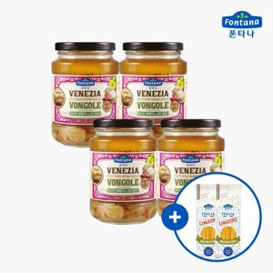 페페론치노&갈릭 봉골레 파스타소스 430g*4+링귀니면 2봉 증정