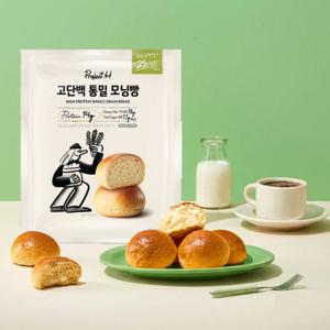 프로젝트H 고단백 통밀 모닝빵 6입 150g 3봉 (총 18입)