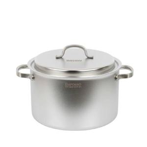 바로써 통5중 인덕션IH 무연마제 스텐냄비 곰솥24cm