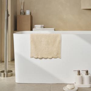 라피니라 스캘럽 핸드타월 34X40 BEIGE 85g