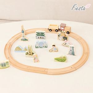 기차 놀이 미니 세트 한국 여행 23PCS