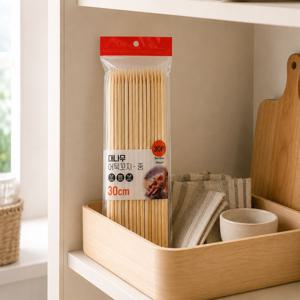 어묵꼬치 30P 대나무 꼬지 오뎅용 업소용 30cm 40cm