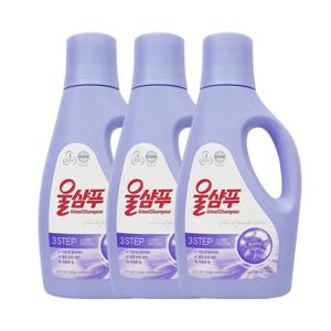 애경 울샴푸 퍼플 라일락 용기 1L x3