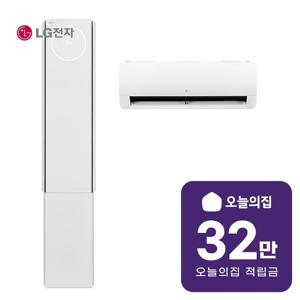 [렌탈] 휘센 2in1 에어컨 18평형 58.5m2+6평형 18.7m2 FQ18GV3EE2