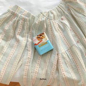 요루면 여성 원피스 잠옷세트 루시 빅사이즈 노카라 임산부 파자마 홈웨어