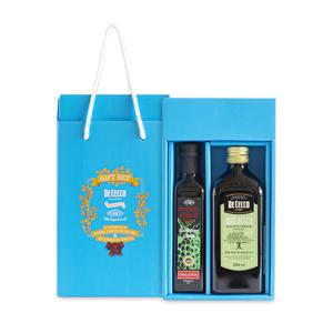 유기농 엑스트라 올리브유 500ml + 유기농 3년 발사믹 250ml 선물세트