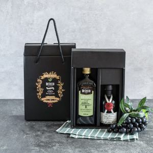 유기농 엑스트라 올리브유 500ml + 유기농 8년 발사믹 250ml 선물세트