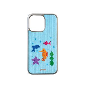 폰케이스(하드, 글로시 실버, 맥세이프) / 바다 친구들