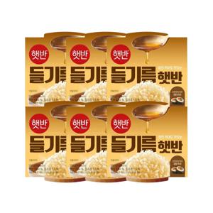 밥만 먹어도 맛있는 들기름 햇반 200g x6개