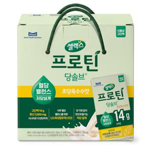 셀렉스 프로틴 당솔브 음료 초당옥수수맛 선물세트 190ml 16팩