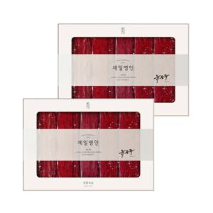 [CJ 선물세트] 제일명인 정통 육포 2호 2개 쇼핑백포함