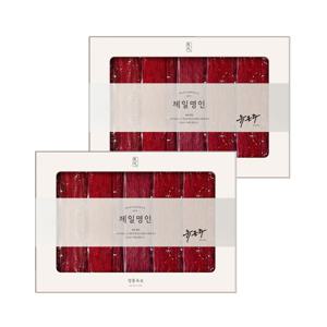 [CJ 선물세트] 제일명인 정통 육포 2호 2개 쇼핑백포함_O