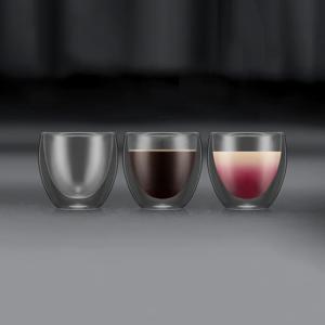 보덤 파비나 더블월 글라스 80ml 6P 투명