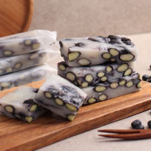 두렁콩 서리태 찰떡 / 진짜 국내산 찹쌀과 서리태로 만든 콩찰떡 50g * 12개입