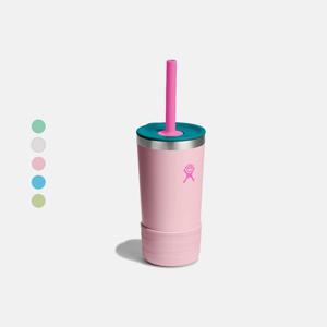 12온즈 355ml 키즈 텀블러 스트로캡앤부트 5컬러