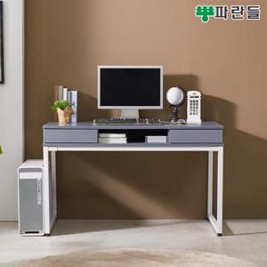 파란들가구 1200 스틸다리 일자책상 학생책상 입식책상