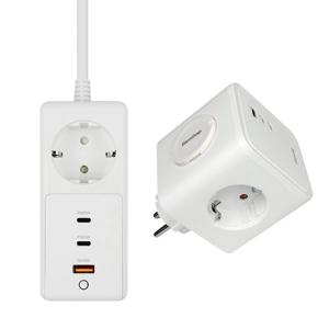 고속충전 패키지 GaN65W 파워 미니 1구+PD33W 파워큐브 세트