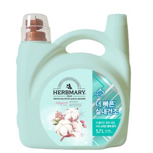 허브마리 퀵드라이 유연제 파우더 5.7L 용기, 1개