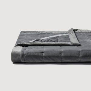 JAJU HEAT 밍크 플리스 고정밴드 패드_SS_차콜