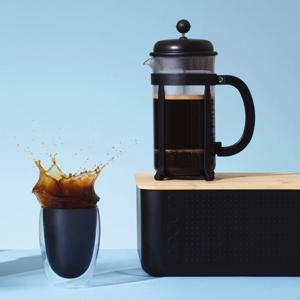 보덤 샹보르 프렌치프레스 커피메이커 1.0L 8컵 블랙