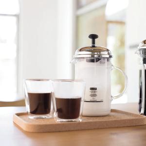 보덤 샹보르 우유거품기 250ml 크롬