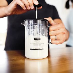보덤 라테오 우유거품기 250ml 블랙