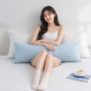 국내산 편안한 롱쿠션 바디필로우 소파베개 임산부 35x100