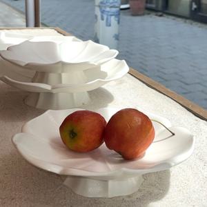 꽈리꽃 도자기 굽접시
