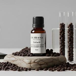 바쿠치 아로마 에센셜오일 유기농 100% 순수 원액 아로마테라피 15ml