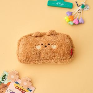 버터곰 볼하트 낮잠 베개 필통
