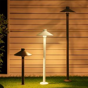 LED 버닝 3단 볼라드 5W    펙 타입 / 플렌지 타입